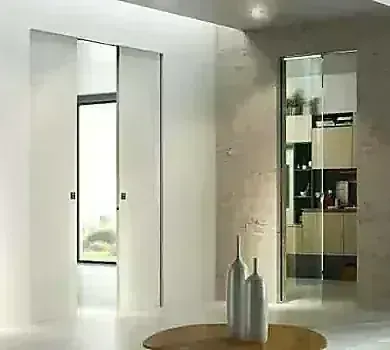 Telai e porte SCRIGNO Telai Scrigno per porte scorrevoli a scomparsa nella parete