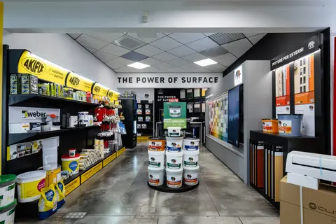 Showroom Zampetti Distribuzione – Materiali edili e prodotti per l'edilizia Showroom materiali edili