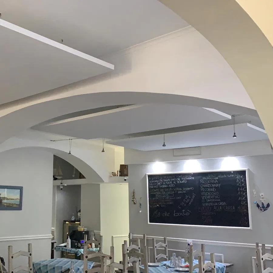 Intervento di riqualificazione acustica presso Ristorante LA BARCHETTA DEL PESCATORE a Roma