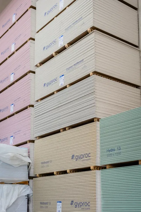 Lastre in cartongesso Gyproc (Wallboard, Hydro 13, Fire) in stock da Zampetti Roma Lastre cartongesso Gyproc Wallboard, Hydro e Fire