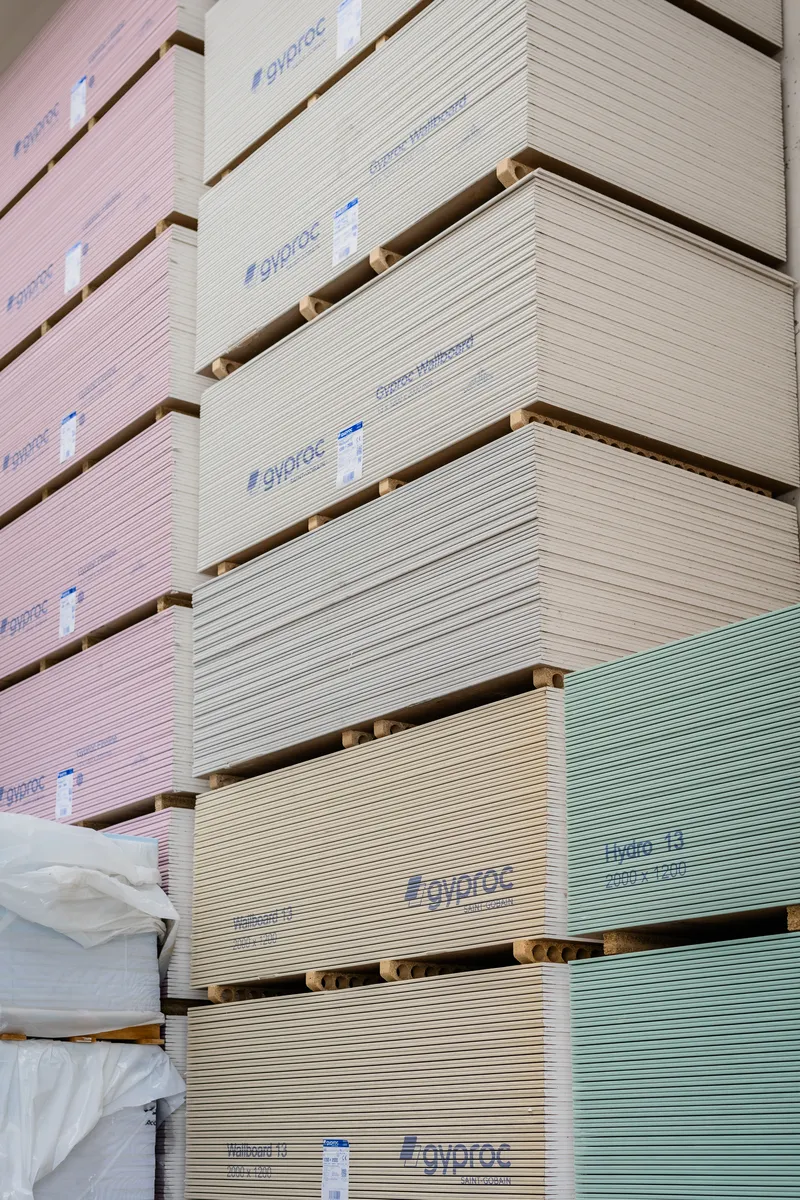 Lastre cartongesso Gyproc Wallboard, Hydro e Fire
